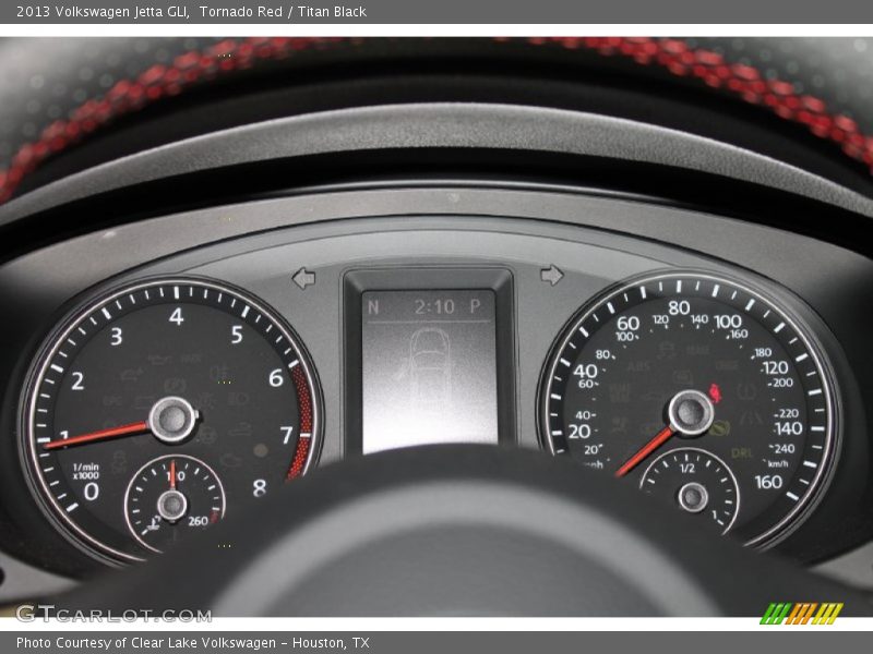 Tornado Red / Titan Black 2013 Volkswagen Jetta GLI