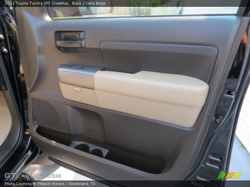 Black / Sand Beige 2011 Toyota Tundra SR5 CrewMax