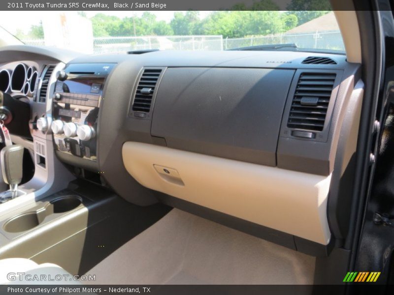 Black / Sand Beige 2011 Toyota Tundra SR5 CrewMax