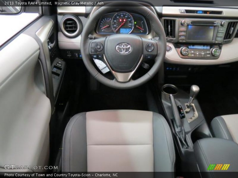 Magnetic Gray Metallic / Ash 2013 Toyota RAV4 Limited