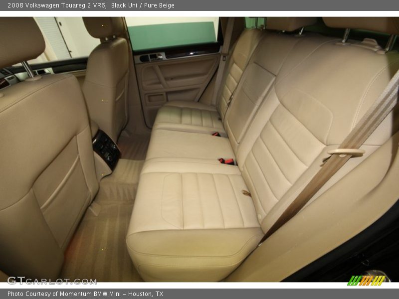 Black Uni / Pure Beige 2008 Volkswagen Touareg 2 VR6