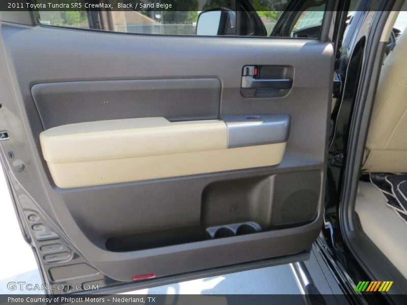 Black / Sand Beige 2011 Toyota Tundra SR5 CrewMax