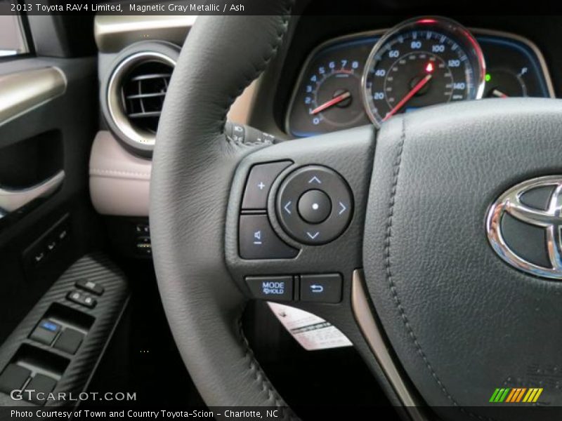 Magnetic Gray Metallic / Ash 2013 Toyota RAV4 Limited