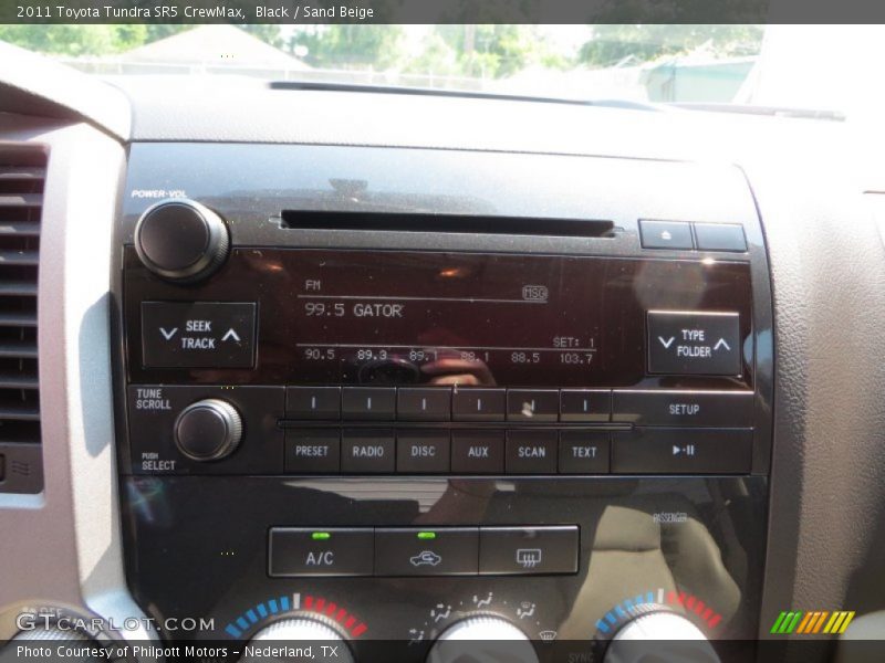 Black / Sand Beige 2011 Toyota Tundra SR5 CrewMax