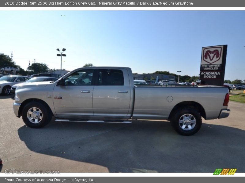 Mineral Gray Metallic / Dark Slate/Medium Graystone 2010 Dodge Ram 2500 Big Horn Edition Crew Cab