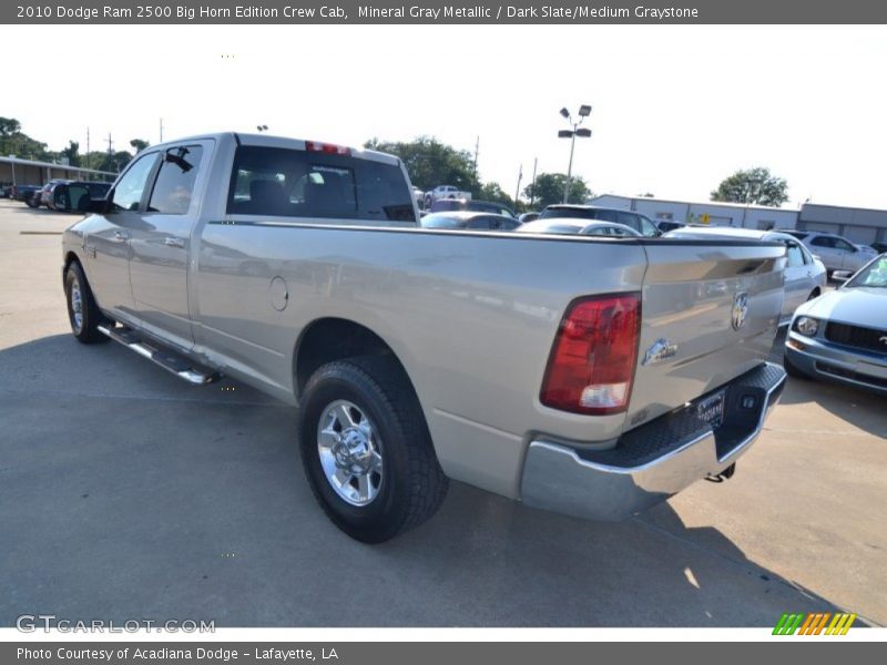 Mineral Gray Metallic / Dark Slate/Medium Graystone 2010 Dodge Ram 2500 Big Horn Edition Crew Cab