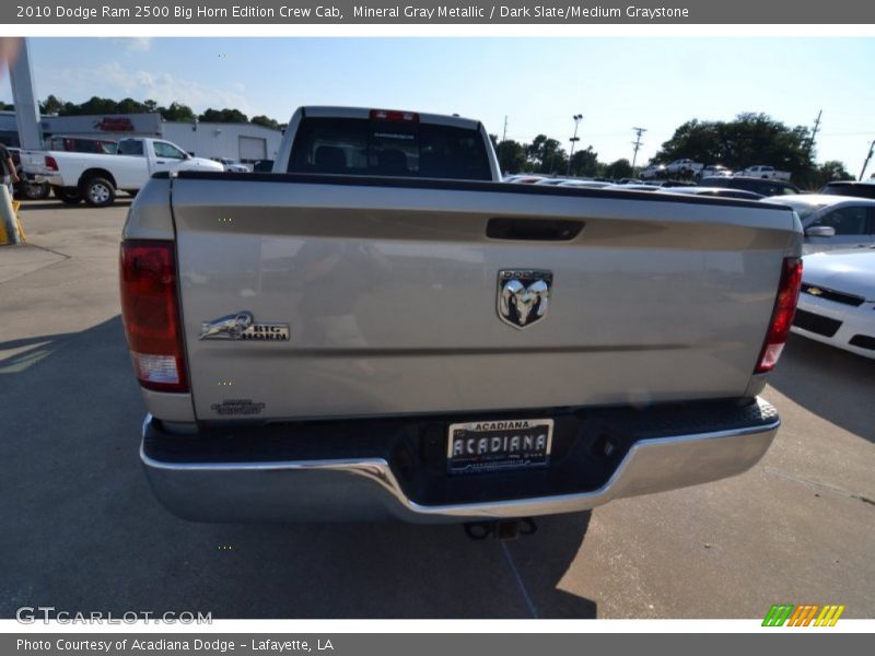Mineral Gray Metallic / Dark Slate/Medium Graystone 2010 Dodge Ram 2500 Big Horn Edition Crew Cab