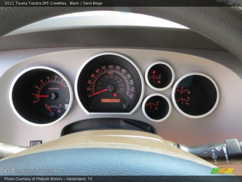 Black / Sand Beige 2011 Toyota Tundra SR5 CrewMax