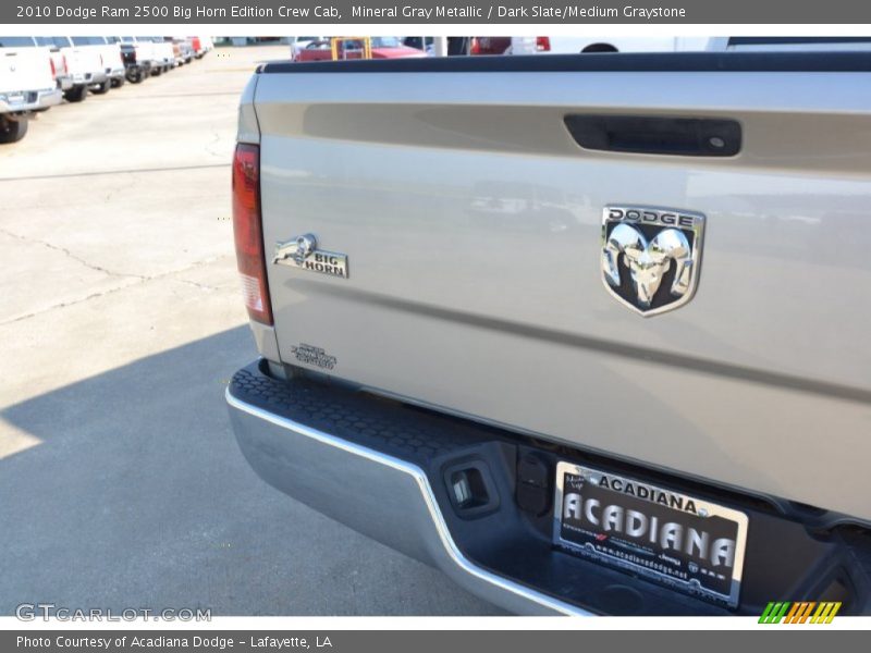 Mineral Gray Metallic / Dark Slate/Medium Graystone 2010 Dodge Ram 2500 Big Horn Edition Crew Cab