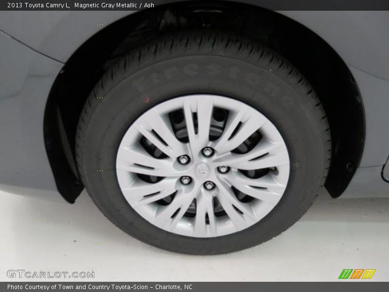 Magnetic Gray Metallic / Ash 2013 Toyota Camry L