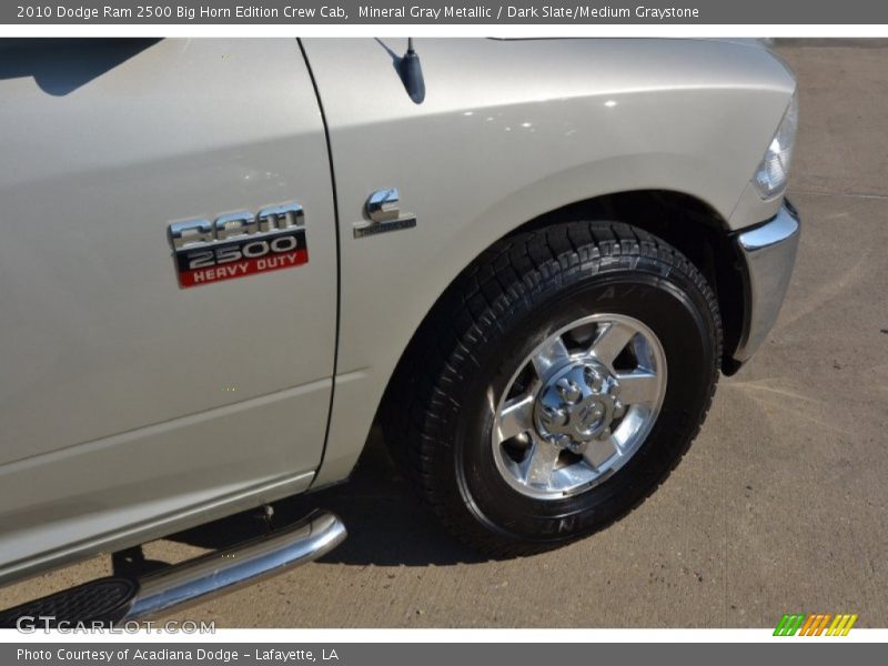 Mineral Gray Metallic / Dark Slate/Medium Graystone 2010 Dodge Ram 2500 Big Horn Edition Crew Cab