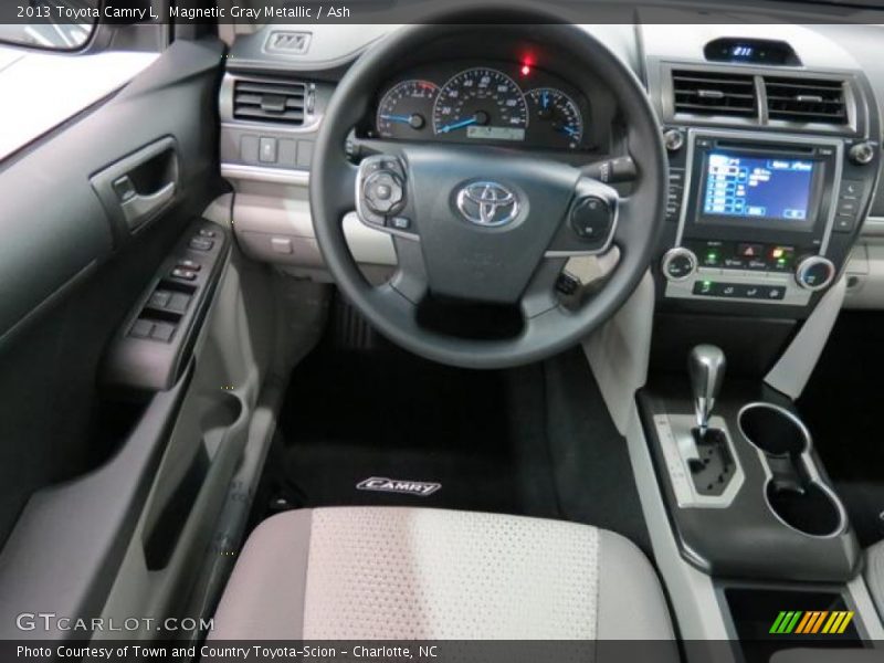 Magnetic Gray Metallic / Ash 2013 Toyota Camry L
