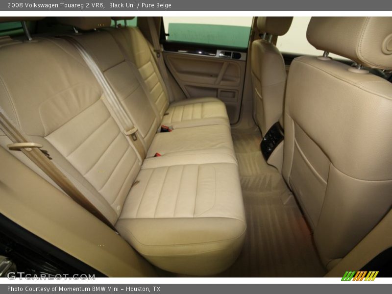 Black Uni / Pure Beige 2008 Volkswagen Touareg 2 VR6