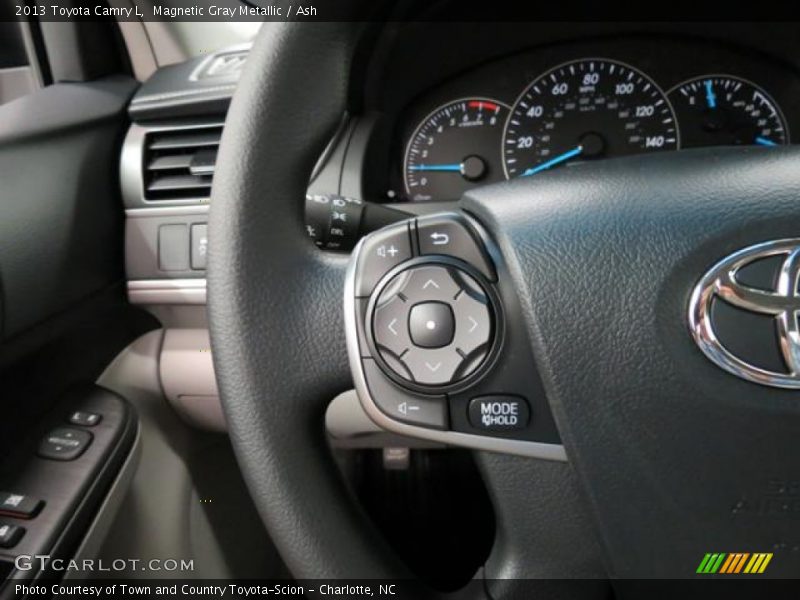 Magnetic Gray Metallic / Ash 2013 Toyota Camry L