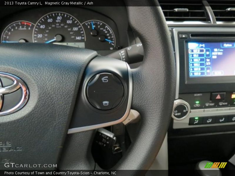 Magnetic Gray Metallic / Ash 2013 Toyota Camry L