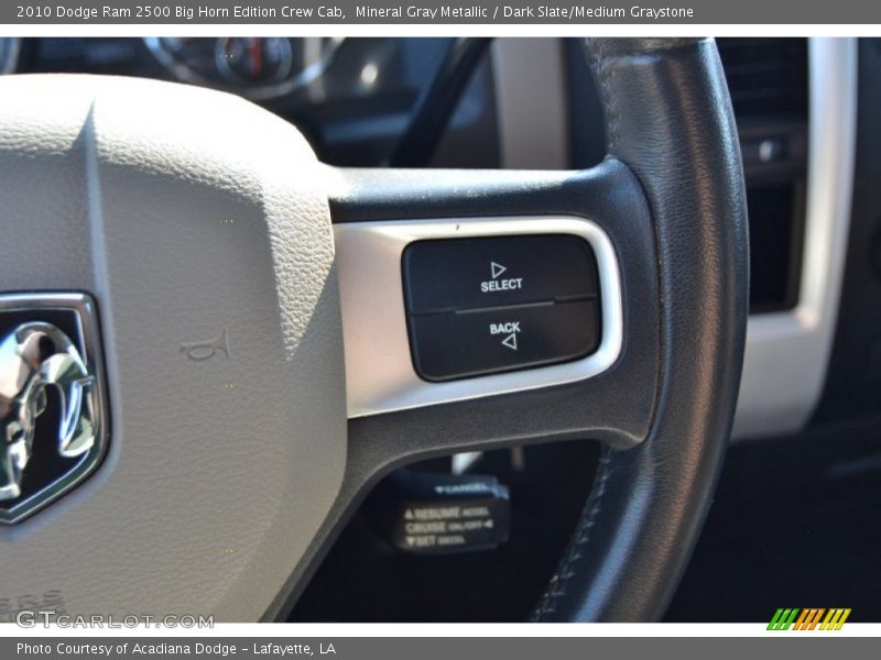 Mineral Gray Metallic / Dark Slate/Medium Graystone 2010 Dodge Ram 2500 Big Horn Edition Crew Cab