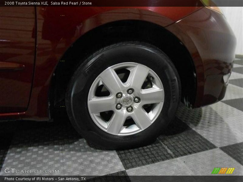 Salsa Red Pearl / Stone 2008 Toyota Sienna XLE