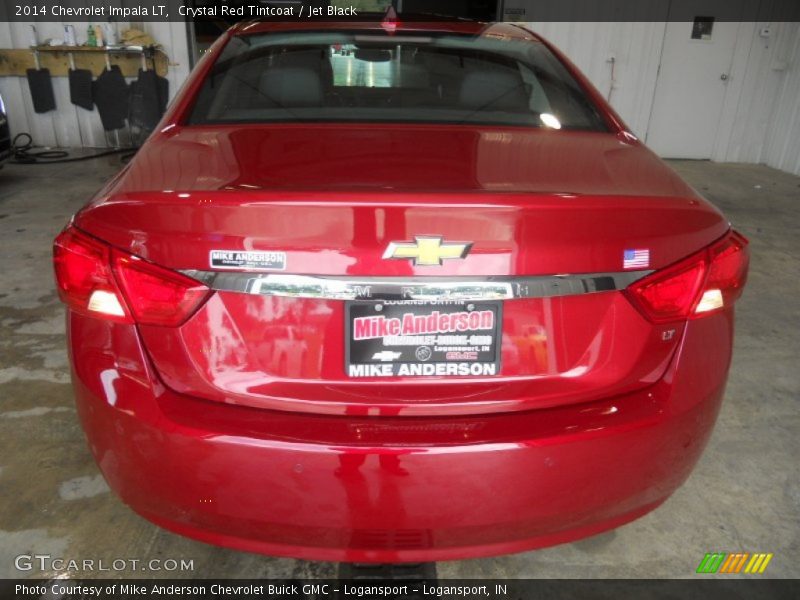 Crystal Red Tintcoat / Jet Black 2014 Chevrolet Impala LT