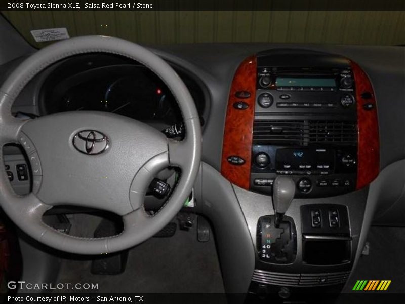 Salsa Red Pearl / Stone 2008 Toyota Sienna XLE