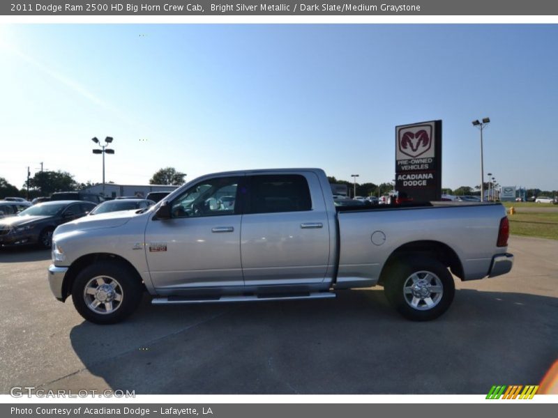Bright Silver Metallic / Dark Slate/Medium Graystone 2011 Dodge Ram 2500 HD Big Horn Crew Cab