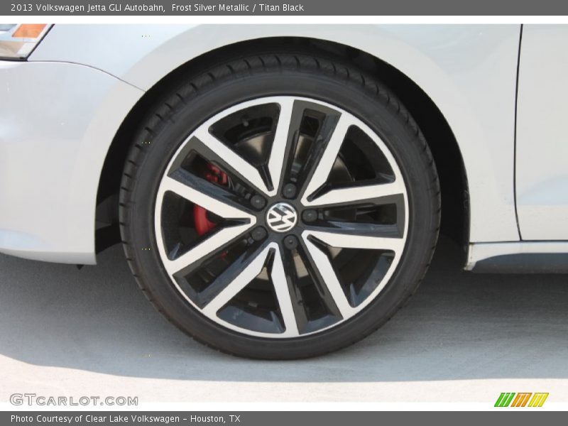 Frost Silver Metallic / Titan Black 2013 Volkswagen Jetta GLI Autobahn