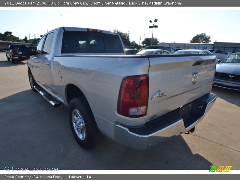 Bright Silver Metallic / Dark Slate/Medium Graystone 2011 Dodge Ram 2500 HD Big Horn Crew Cab