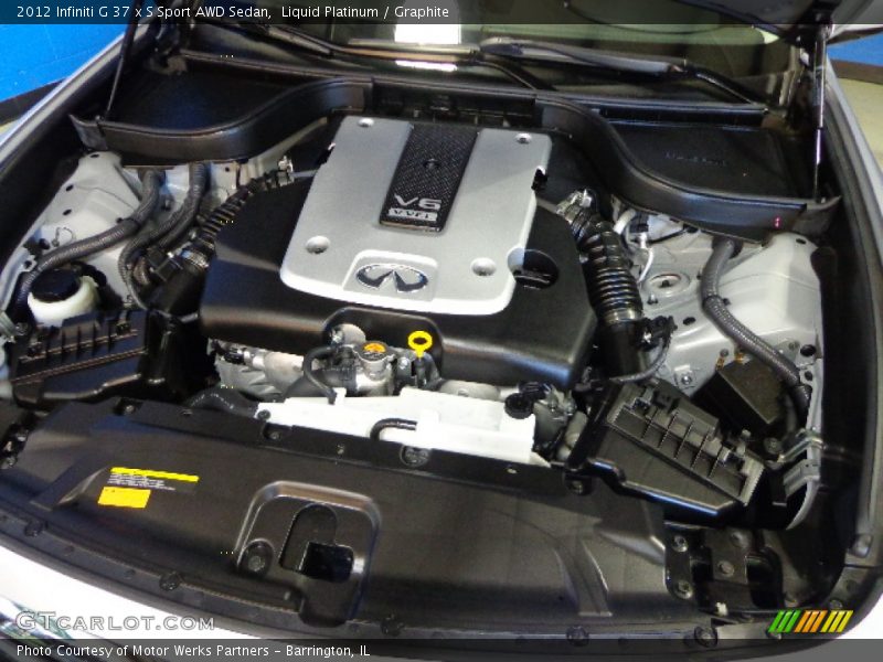 Liquid Platinum / Graphite 2012 Infiniti G 37 x S Sport AWD Sedan