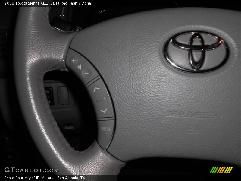 Salsa Red Pearl / Stone 2008 Toyota Sienna XLE