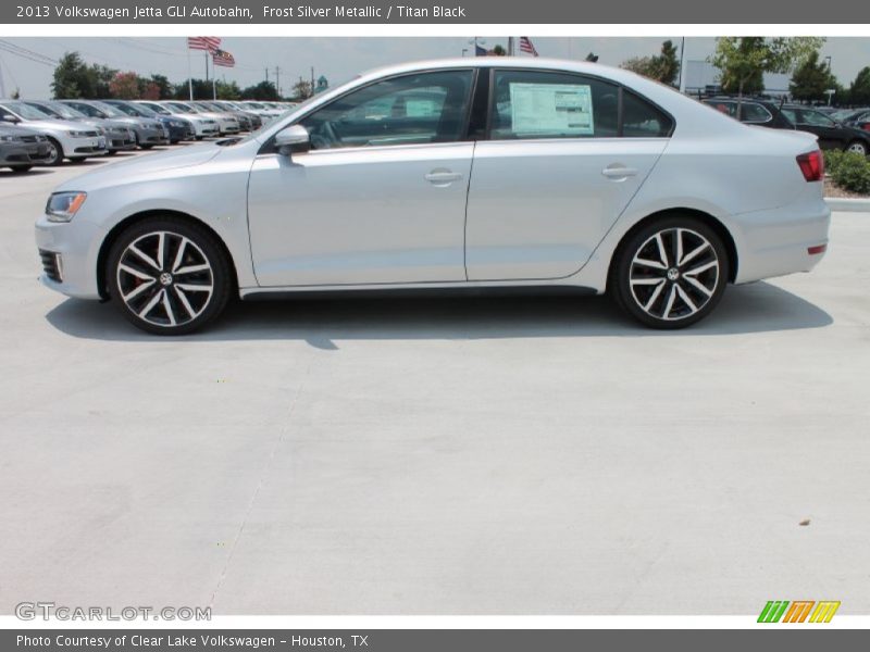 Frost Silver Metallic / Titan Black 2013 Volkswagen Jetta GLI Autobahn