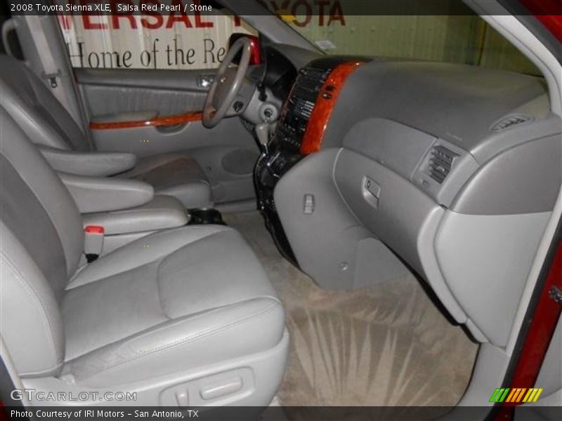Salsa Red Pearl / Stone 2008 Toyota Sienna XLE