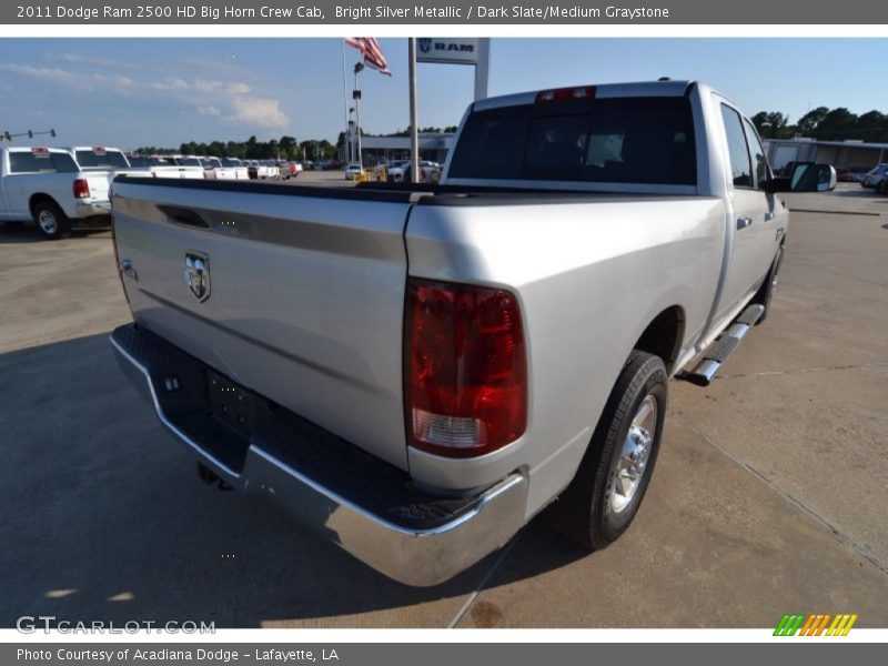 Bright Silver Metallic / Dark Slate/Medium Graystone 2011 Dodge Ram 2500 HD Big Horn Crew Cab