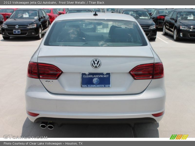 Frost Silver Metallic / Titan Black 2013 Volkswagen Jetta GLI Autobahn
