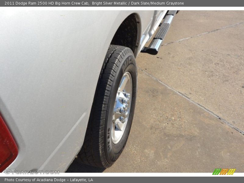Bright Silver Metallic / Dark Slate/Medium Graystone 2011 Dodge Ram 2500 HD Big Horn Crew Cab