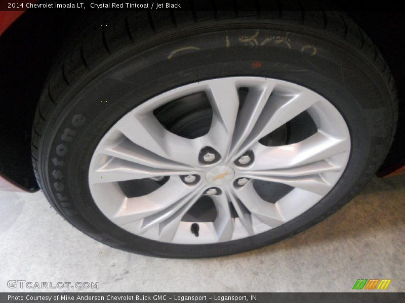 Crystal Red Tintcoat / Jet Black 2014 Chevrolet Impala LT