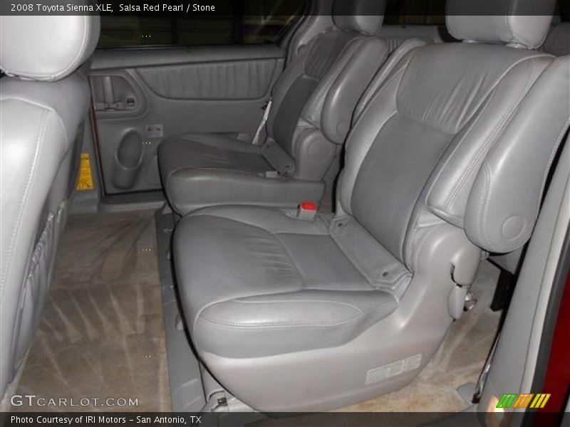 Salsa Red Pearl / Stone 2008 Toyota Sienna XLE
