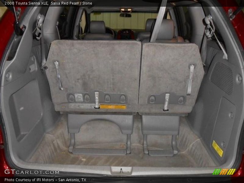 Salsa Red Pearl / Stone 2008 Toyota Sienna XLE