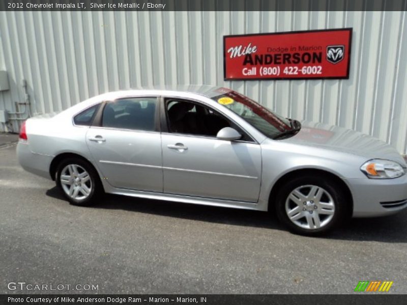 Silver Ice Metallic / Ebony 2012 Chevrolet Impala LT