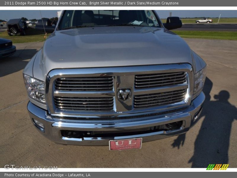 Bright Silver Metallic / Dark Slate/Medium Graystone 2011 Dodge Ram 2500 HD Big Horn Crew Cab