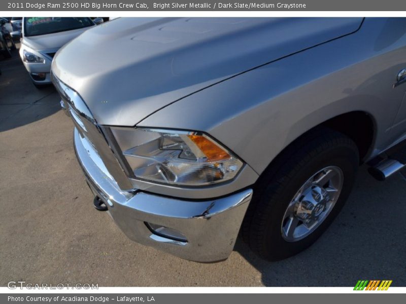 Bright Silver Metallic / Dark Slate/Medium Graystone 2011 Dodge Ram 2500 HD Big Horn Crew Cab