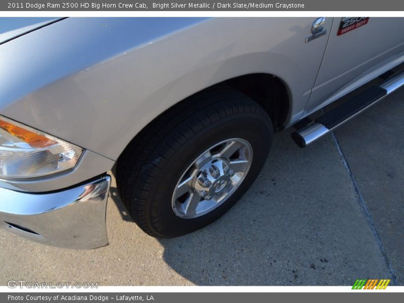Bright Silver Metallic / Dark Slate/Medium Graystone 2011 Dodge Ram 2500 HD Big Horn Crew Cab