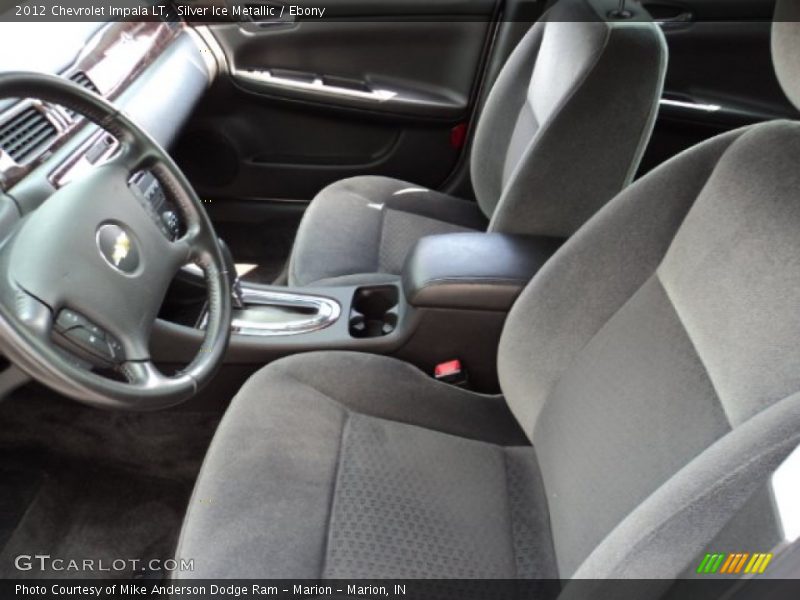 Silver Ice Metallic / Ebony 2012 Chevrolet Impala LT