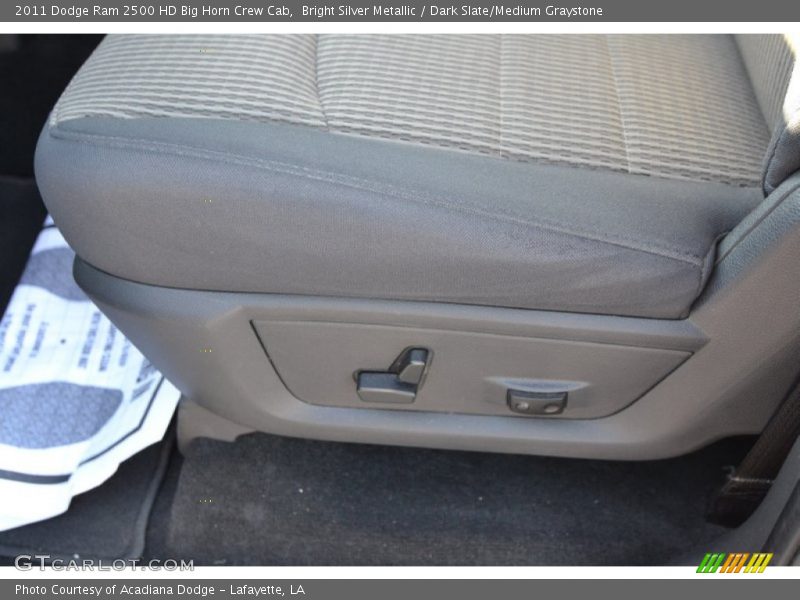 Bright Silver Metallic / Dark Slate/Medium Graystone 2011 Dodge Ram 2500 HD Big Horn Crew Cab