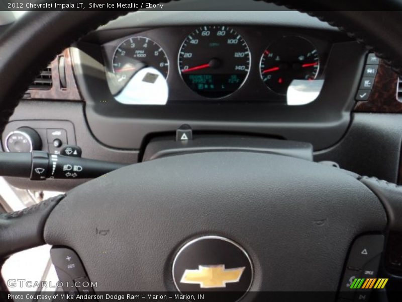 Silver Ice Metallic / Ebony 2012 Chevrolet Impala LT