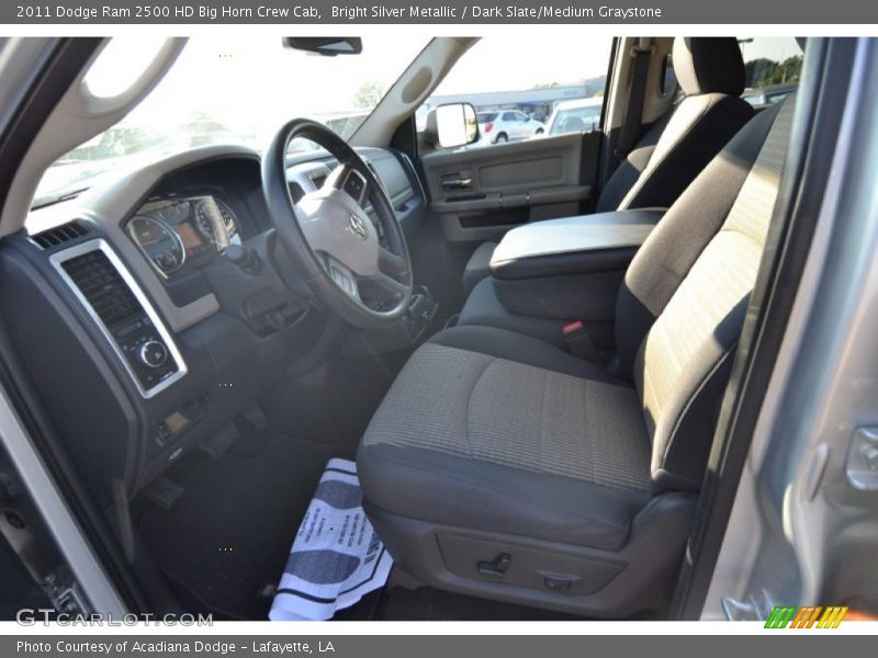 Bright Silver Metallic / Dark Slate/Medium Graystone 2011 Dodge Ram 2500 HD Big Horn Crew Cab