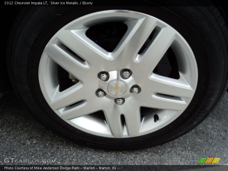 Silver Ice Metallic / Ebony 2012 Chevrolet Impala LT