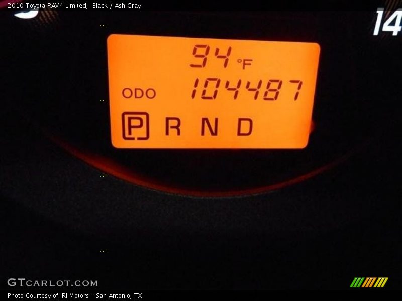 Black / Ash Gray 2010 Toyota RAV4 Limited