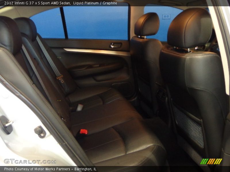 Liquid Platinum / Graphite 2012 Infiniti G 37 x S Sport AWD Sedan