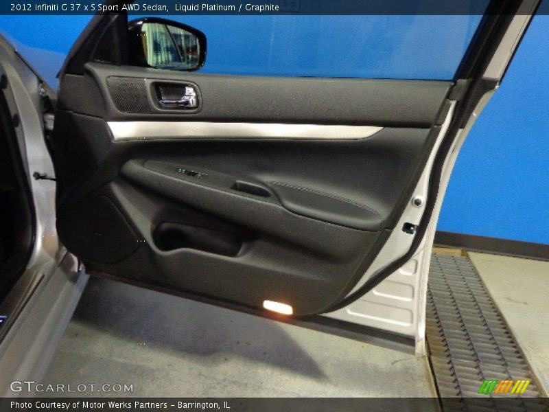 Liquid Platinum / Graphite 2012 Infiniti G 37 x S Sport AWD Sedan