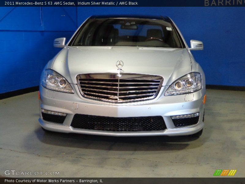 Iridium Silver Metallic / AMG Black 2011 Mercedes-Benz S 63 AMG Sedan