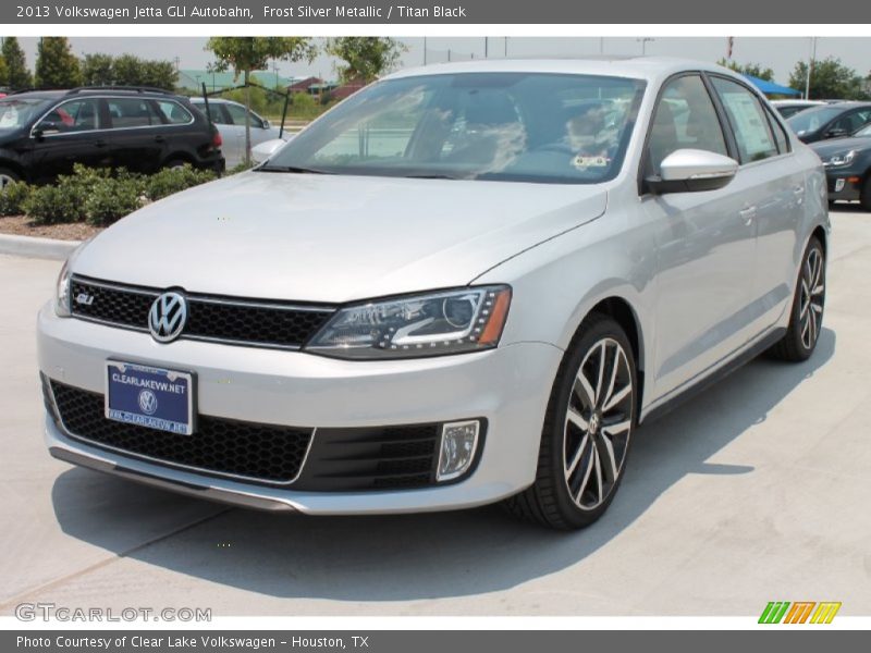 Frost Silver Metallic / Titan Black 2013 Volkswagen Jetta GLI Autobahn